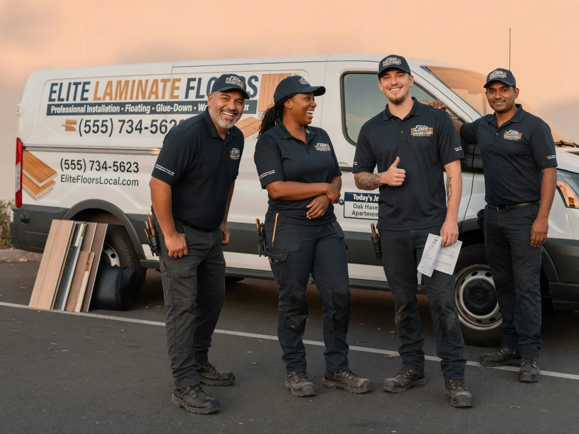 Laminate flooring installation company in Brownstown, PA